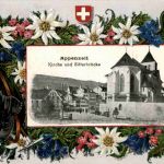 Appenzell - Kirche und Sitterbrücke