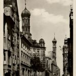 Augsburg - Blick auf Heilig Kreuz