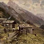 Gerstuben mit Höfats bei Oberstdorf