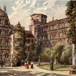Heidelberg - Künstlerkarte Charles Flower