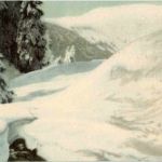 Brunnberg - Riesengebirge - Künstlerkarte Friedrich Iwan