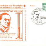 Raumfahrt - Kleimenow - Sonderstempel Berlin