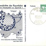 Raumfahrt - Hale - Sonderstempel Berlin