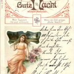 Gruss aus - Gute Nacht - Frau