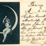 Frau im Mond