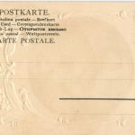 Heilige - Prägekarte