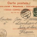 Gruss aus Schaffhausen - Litho