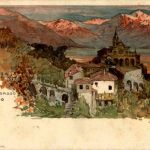 Locarno - Madonna del Sasso - Künstlerkarte Wielandt