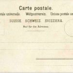 Costume ticinese e Madonna del Sasso - Litho