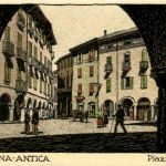 Bellinzona Antica - Künstlerkarte Ernst