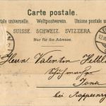 Gruss aus Einsiedeln - Litho