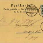 Gruss aus Einsiedeln - Litho