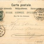 Gruss aus Arth Godau - Litho