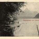 Fischerkahn am Lowerzersee - Werbung Cailler