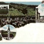 Gruss aus Berneck - Litho