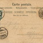 Gruss aus Berneck - Litho