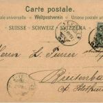 Gruss aus Buchs Werdenberg - Litho