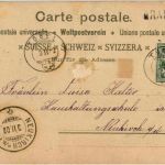 Gruss aus Wyl - Litho