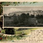 Gruss aus Wyl - Litho