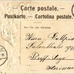 Rorschach - Prägekarte