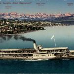 Zürichsee - Dampfer - Stadt Rapperswil
