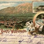 Gruss aus Buchs - Werdenberg - Litho