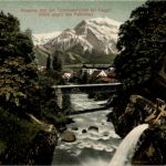 Ausgang der Taminaschlucht bei Ragaz