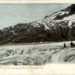 Nägelisgrätli und der Übergang über den Rhonegletscher