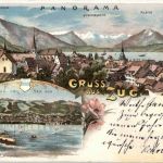 Gruss aus Zug - Litho