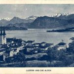 Luzern - Festkarte - Sportfest des schweiz. Radfahrer Bundes