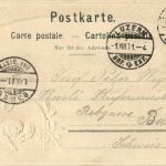 Luzern - Nationalquai - Prägekarte