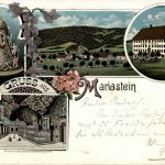 Gruss aus Mariastein - Litho