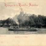 Recuerdo de la Republica Argentina - Regatas en el Tigre