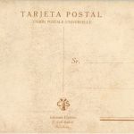 Pelando la pava - Künstlerkarte M. Bertuchi