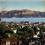 Lausanne et les Alpes