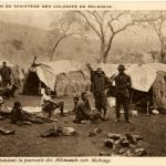 Camp de soldats pendant