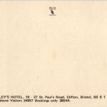 clifton - Bristol - Seeleys Hotel