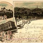 Gruss aus Burgdorf - Litho