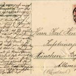 Frohe Ostern - Prägekarte