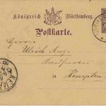 Königreich Württemberg - Ganzsache