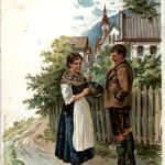 E. Döcker - Trachten - Litho