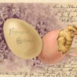 Ostern - Ei Prägekarte