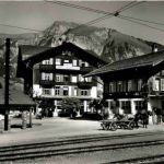 Lenk - Hotel Wildstrubel und Bahnhof