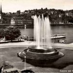 Luzern mit Wagenbachbrunnen