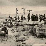 Einsiedeln - Panorama Kreuzigung Christi