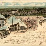 Gruss aus Gossau - Litho