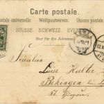 Gruss aus Gossau - Litho