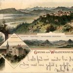 Gruss aus Walzenhausen - Litho