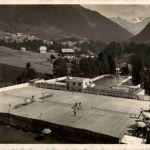 Gstaad - Schwimmbad und Tennis
