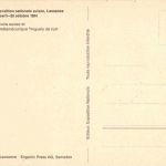 Lausanne - Exposition nationale suisse